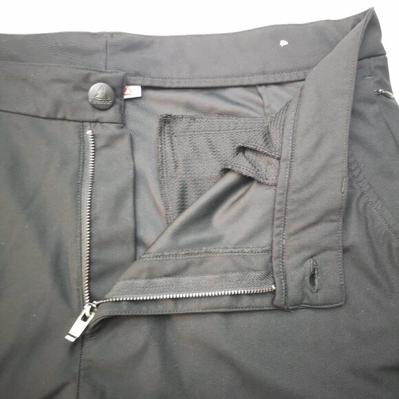 Reebok Men's Size 34/32 Zipper & Button Closure Black Pants - Picture 7 of 11